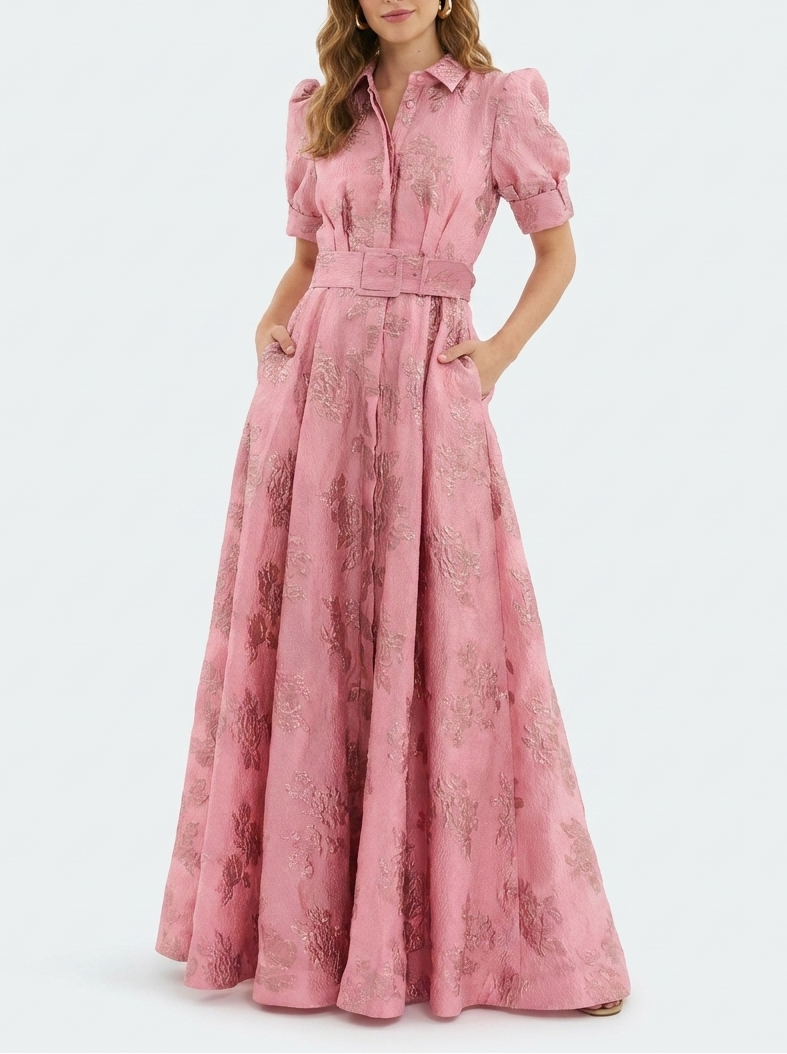 pin up dresses for wedding guest Ruby SCH004369_R Red Wine Vinegar (Imported) The dress is adorned Color:Purple/Lilac