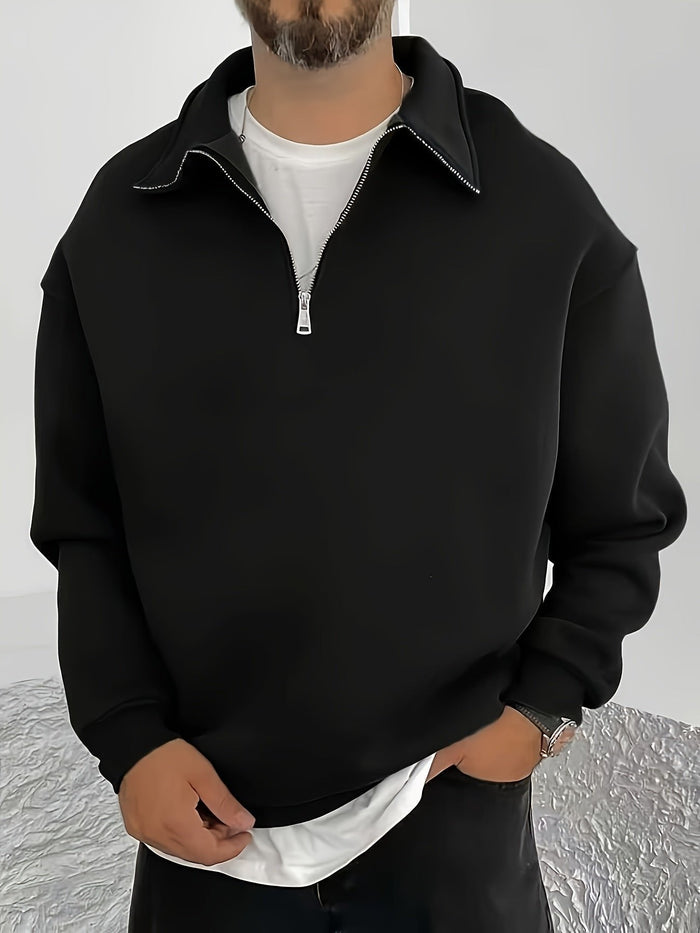 Pullover mit Reißverschluss
