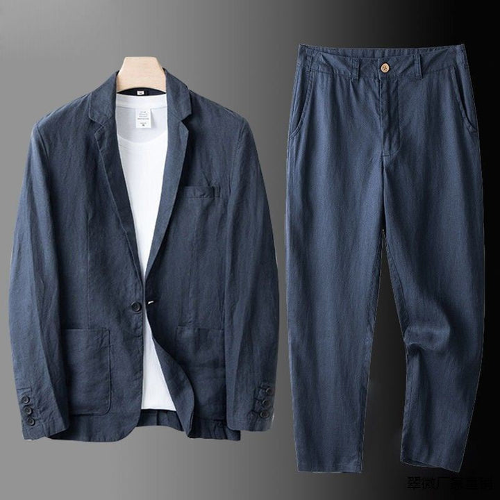 Sebastian | Refined And Breathable Linen Blazer Suits