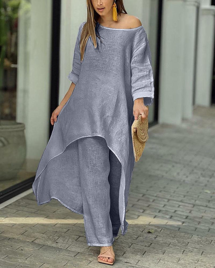 Lily | Elegante e raffinato completo estivo a due pezzi