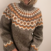 Franziska | Zeitloser warmer Rollkragenpullover aus Baumwoll-Woll-Mischung