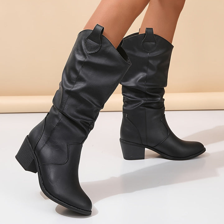 Florence | Bequeme Cowboystiefel mit weitem Schaft und Western-Charakter