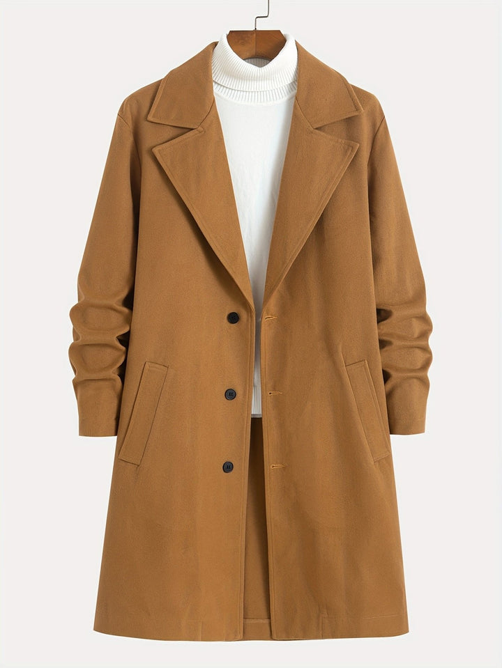 Warner | Tailored Longline Coat for a Refined Look