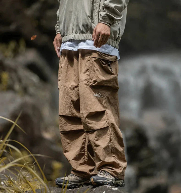 Liam | Elegante, locker geschnittene Cargo-Hose für Herren mit strukturierter Stoffoberfläche