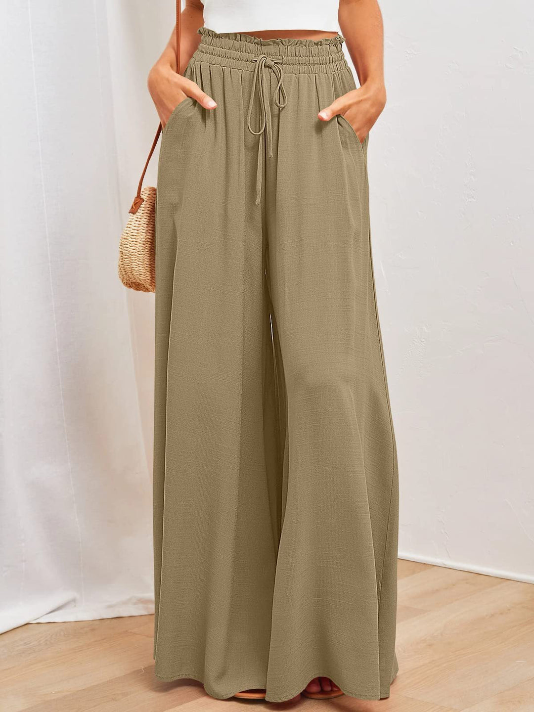 Victoria | Luftige Sommer-Palazzohose mit weitem Bein