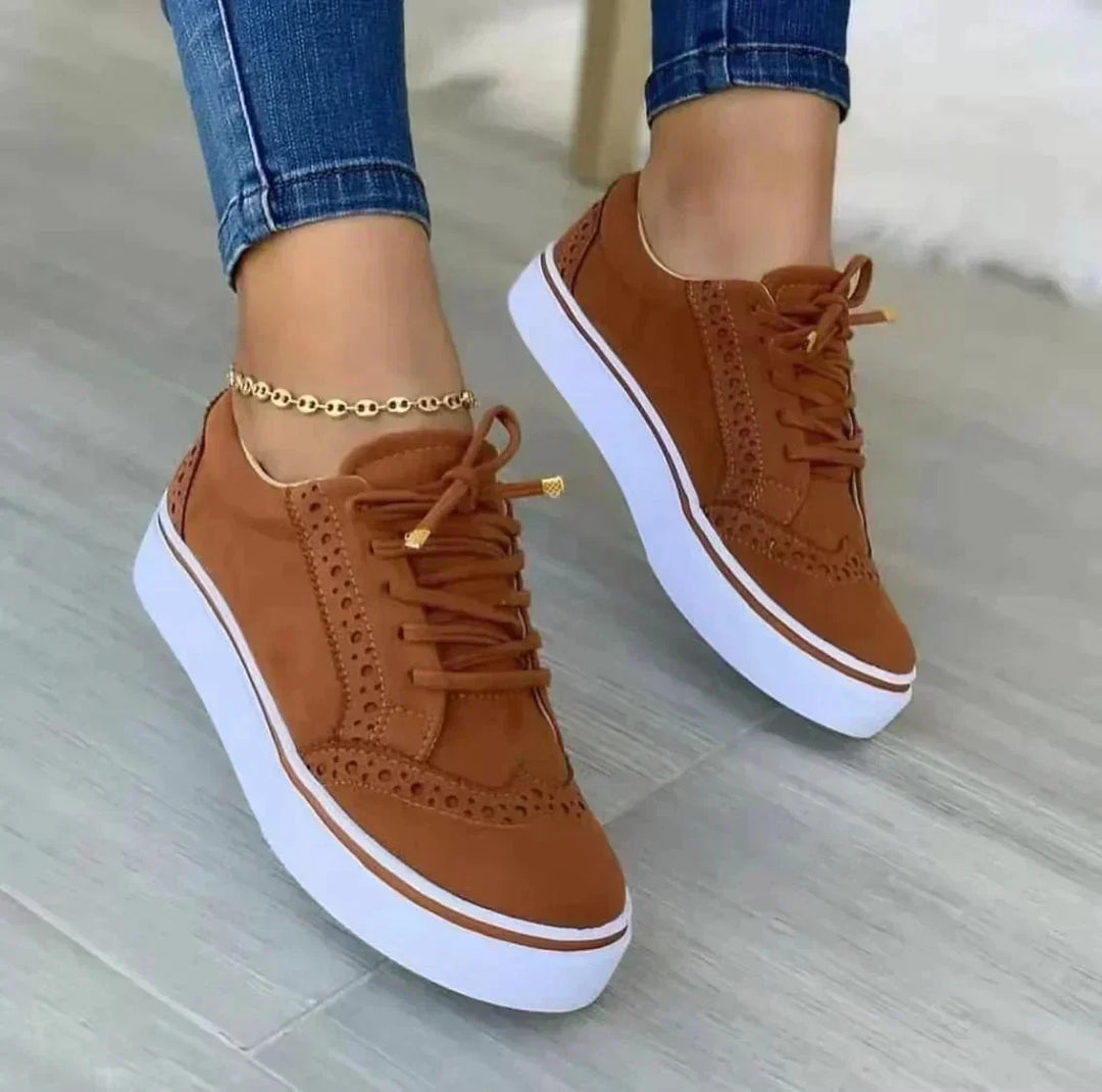Makayla | Orthopedic Sneakers – Premium Leather for Women