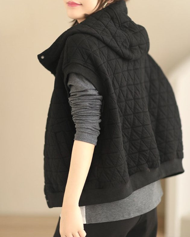 Mason | Elegante gilet invernale tecnico con cappuccio