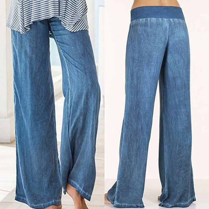 Clara | Effortless Casual Wide Leg Comfort Lounge Pants