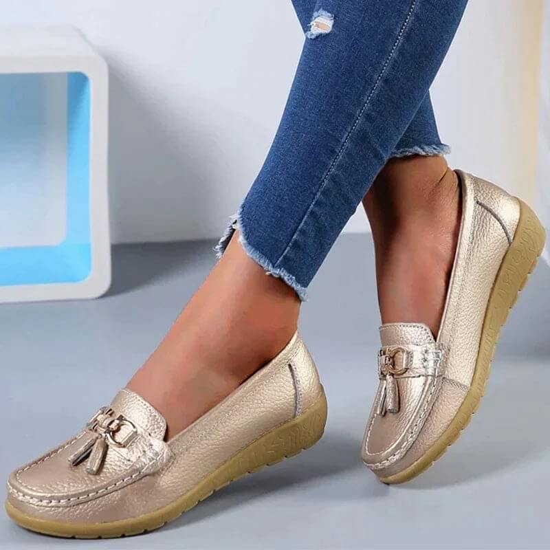 Sophia | Bequeme und stilvolle orthopädische Slipper mit weiter Passform