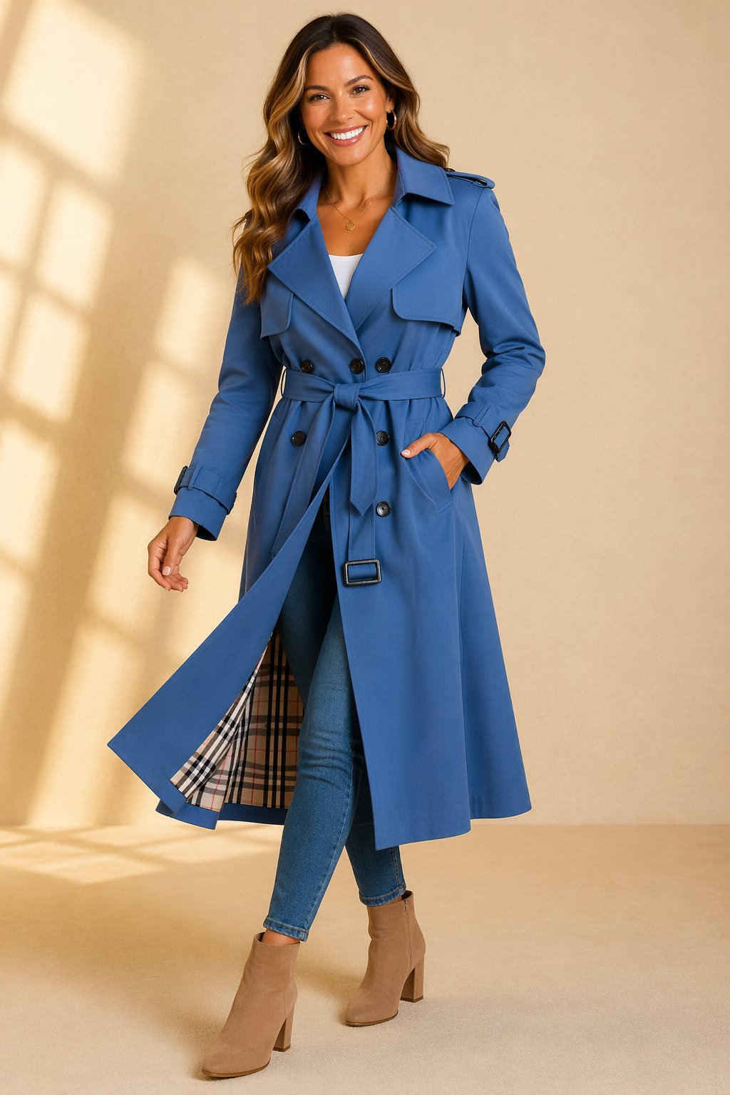 Emma | Elegant And Polished Trench Coat