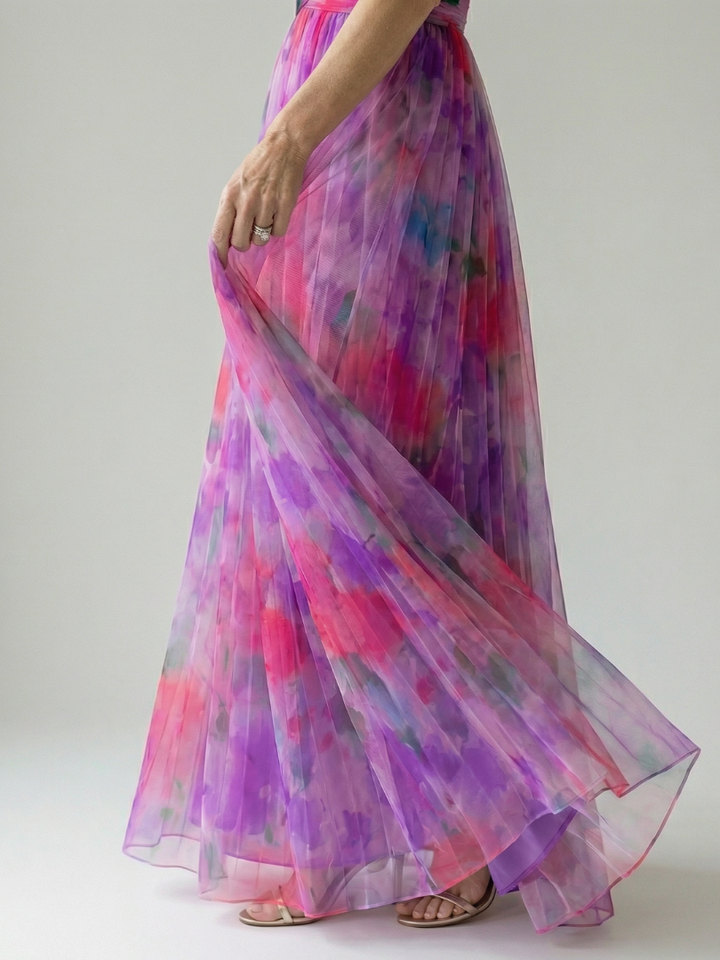 Isel | Maxi Dress – Soft Wrap Style for Women