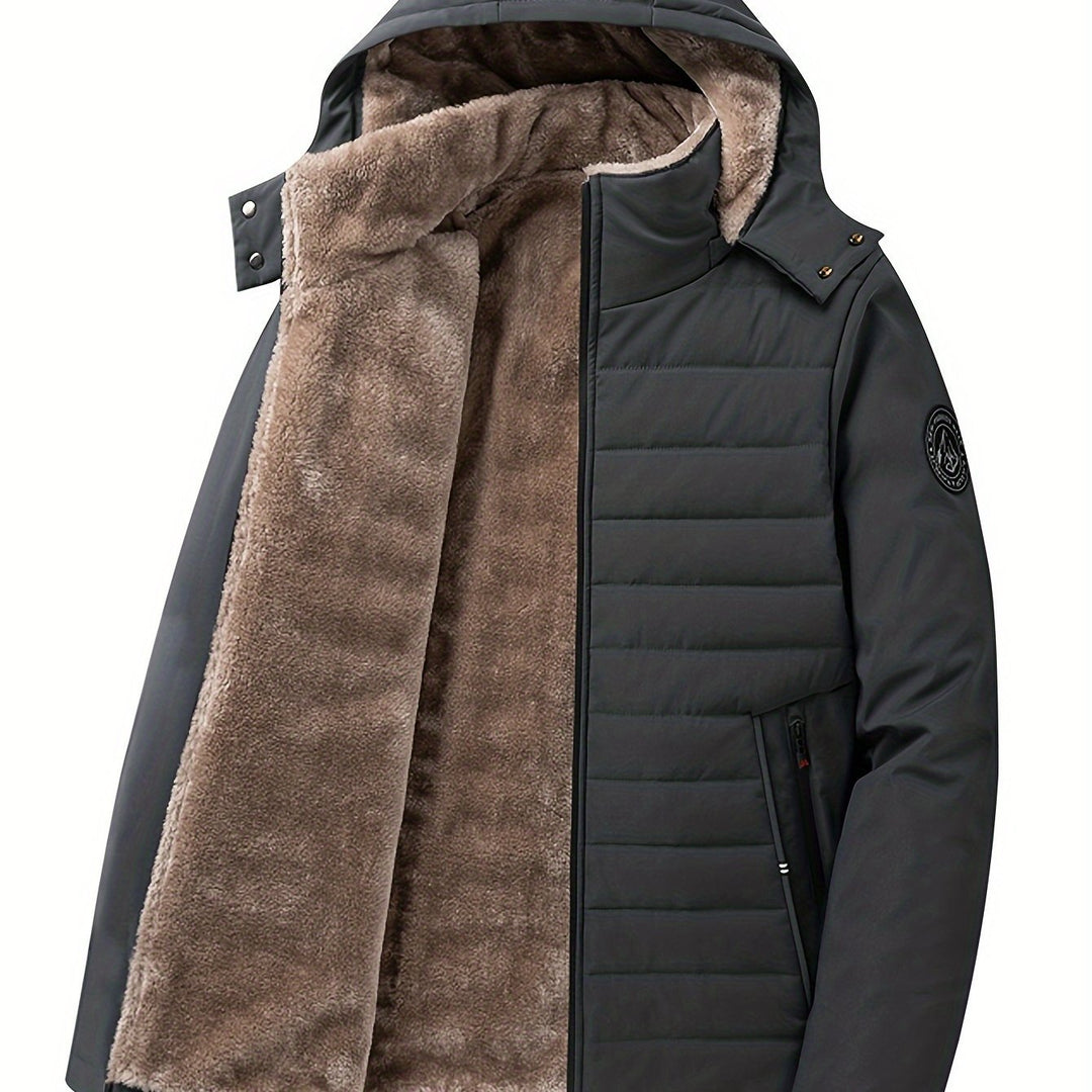 Rhys | Insulated Coat – Stylish Hooded Design for Everyday Comfort