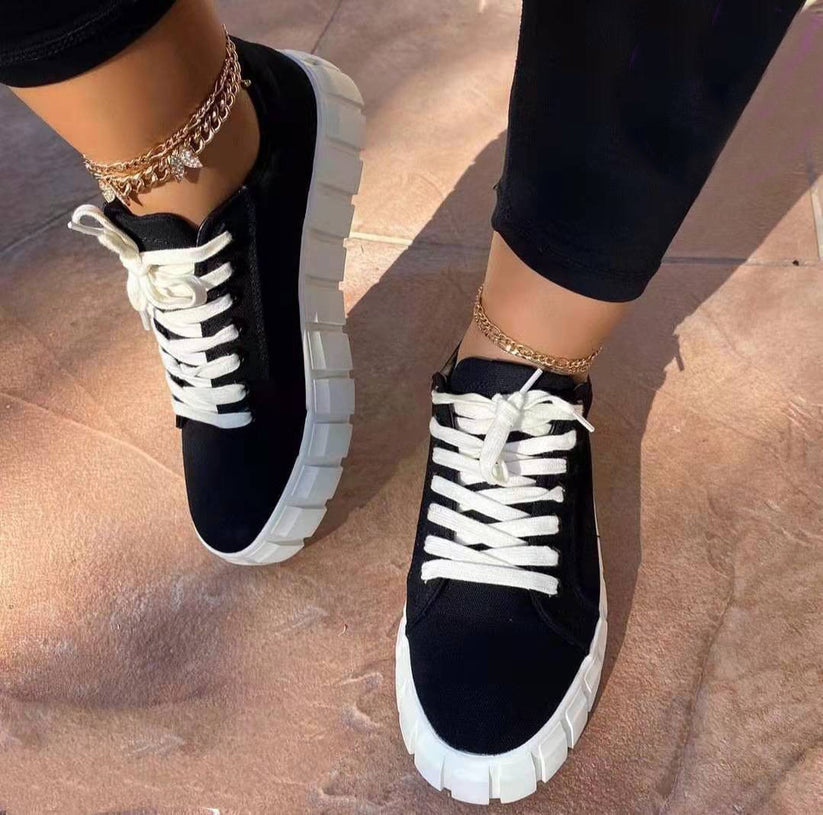 Isla | Stylish And Supportive Orthopedic Platform Sneakers