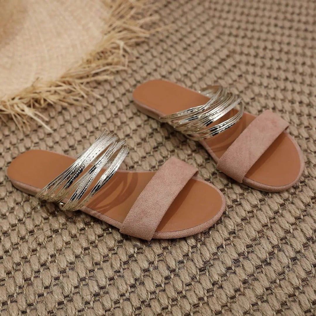 Hannah | Orthopedic Slip-On Sandals – Memory Foam Comfort for Women