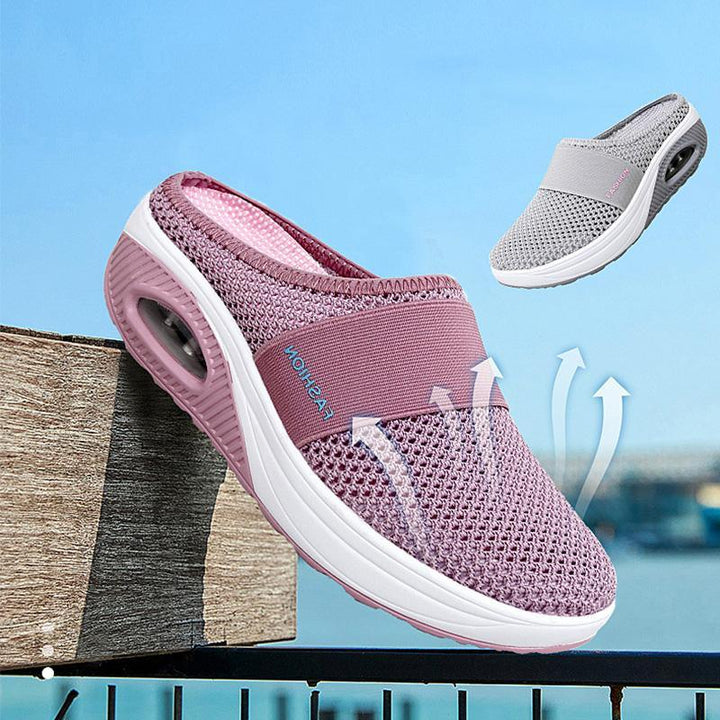 Janina | Sabot da ginnastica casual e leggeri con ammortizzazione ad aria