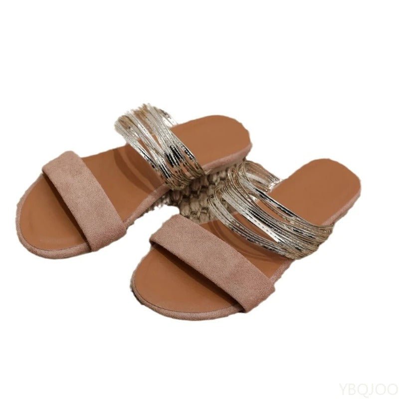 Hannah | Orthopedic Slip-On Sandals – Memory Foam Comfort for Women