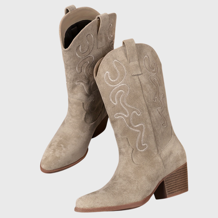 Audrey | Stilvolle und bequeme Cowboystiefel für kräftige Waden