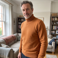 Oliver | Eleganter und luxuriöser Kaschmir-Rollkragenpullover
