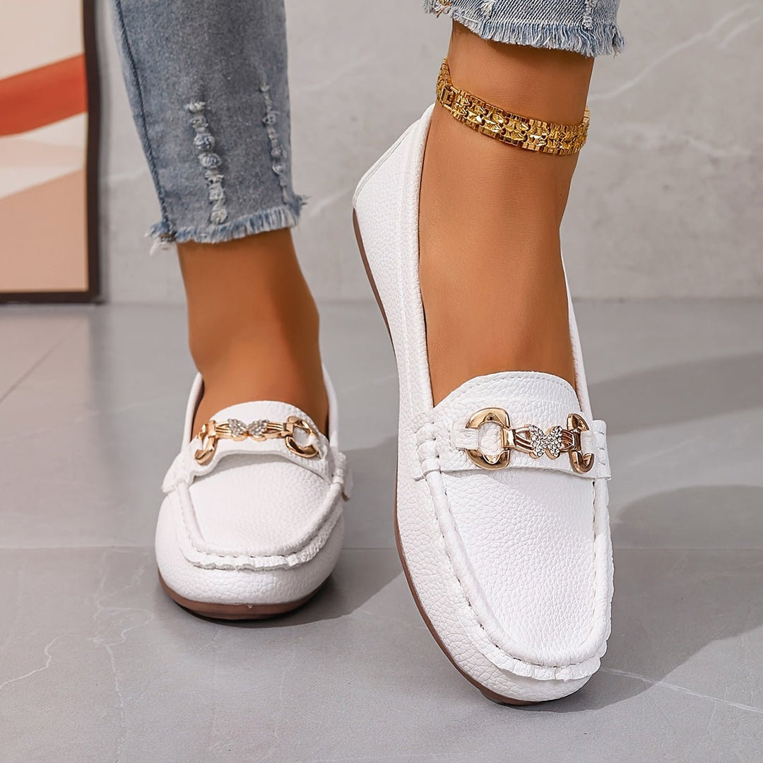 Nora | Buckle Loafers – Effortless Style for Women
