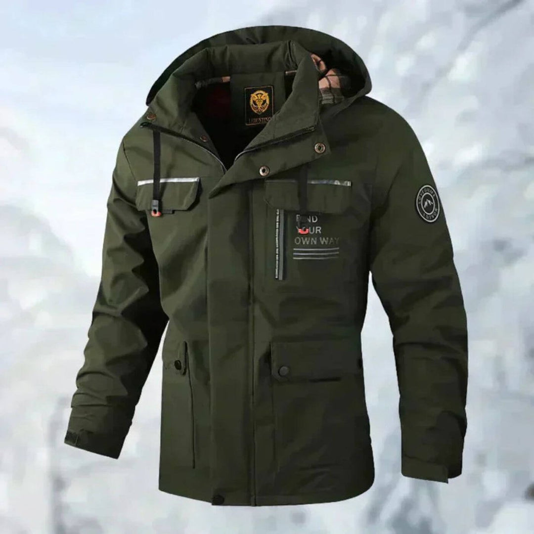 Maximilian | Waterproof Puffer Jacket for Men with Hood