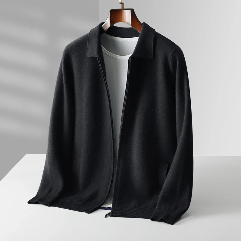 Oliver | Stilvolle und vielseitige Herren-Strickjacke mit durchgehendem Reißverschluss