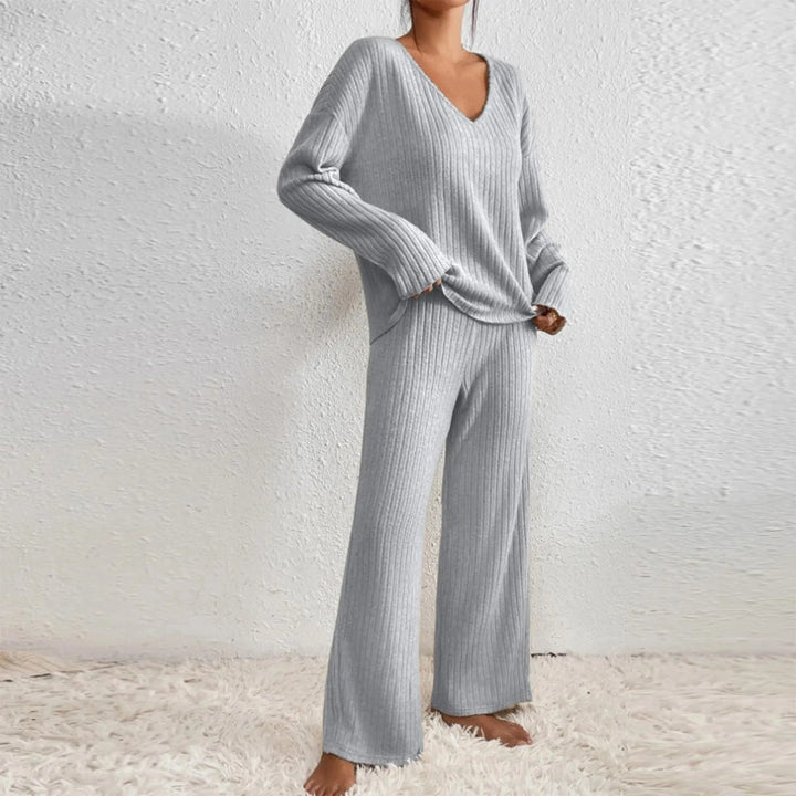 Nora | Elegante e confortevole completo in maglia a due pezzi