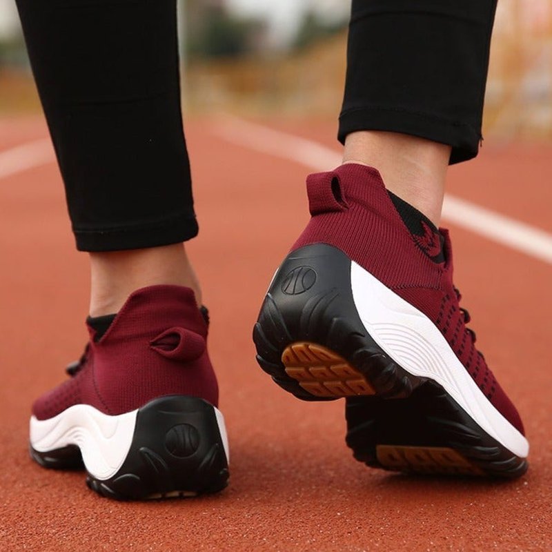 Lena | Orthopedic Sneakers – Comfortable Lace-Up Style for Women