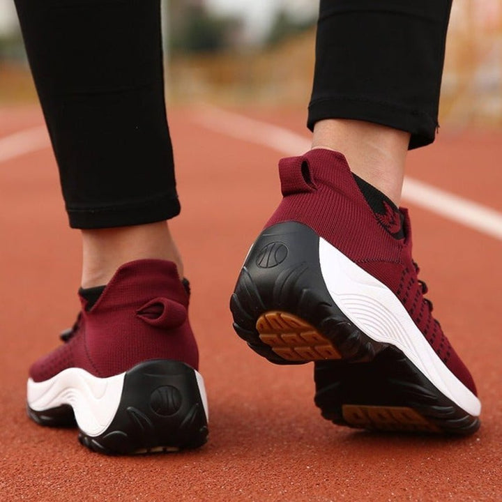 Lena | Orthopedic Sneakers – Comfortable Lace-Up Style for Women