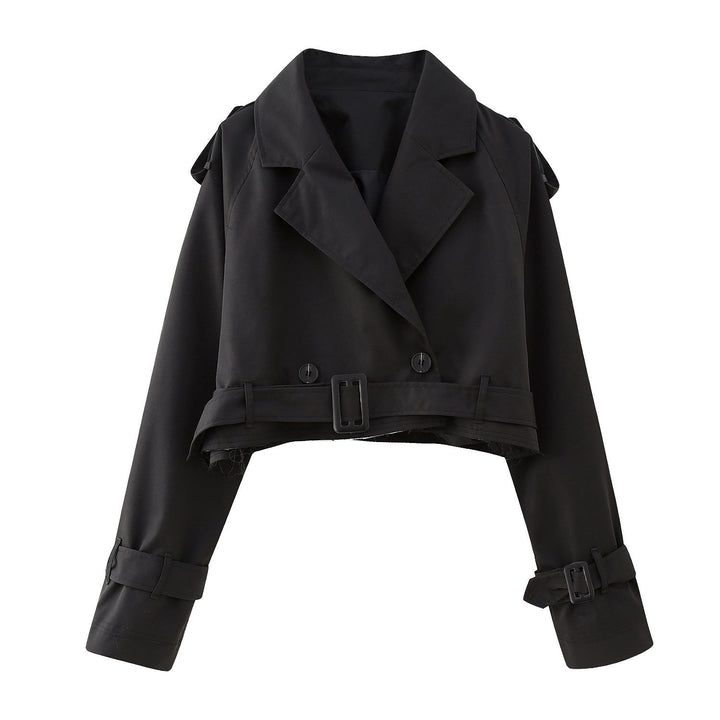 Brooke | Elegant And Polished Short Trench Coat