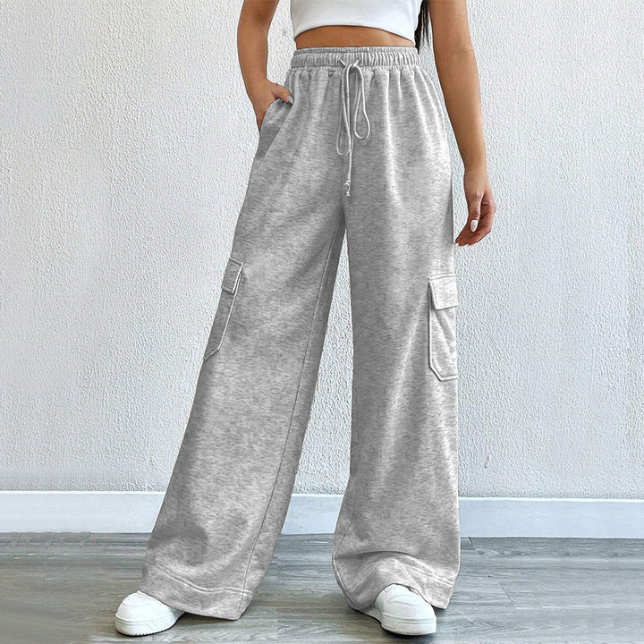 Stefanie | Stilvolle und bequeme Cargo-Hose mit weitem Bein