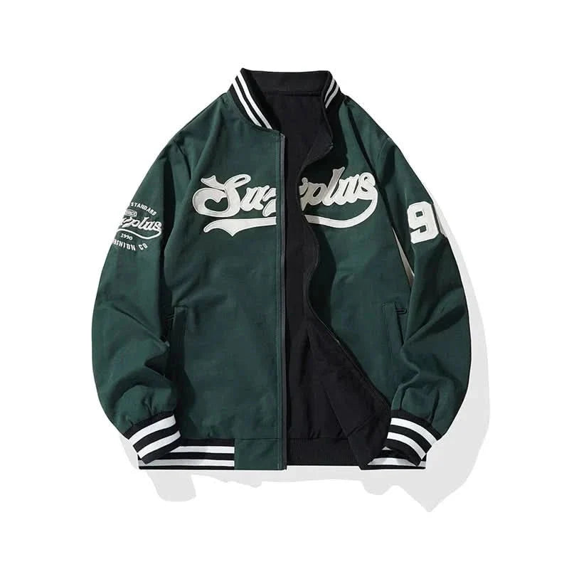Kingsmoor | Varsity Bomber Jacket – Sporty Style for Everyday