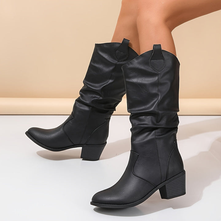 Florence | Bequeme Cowboystiefel mit weitem Schaft und Western-Charakter