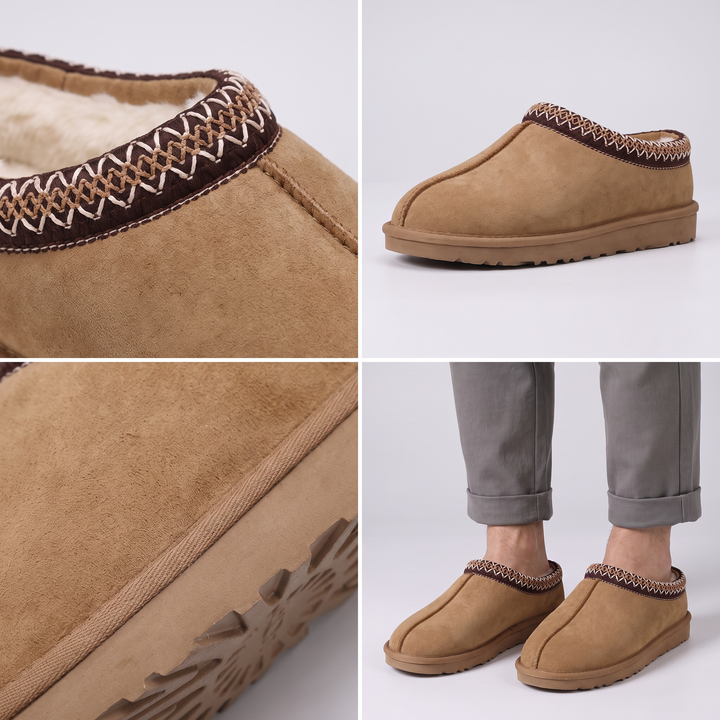 Cozzy | Winter Slippers – Plush Fur Lined Comfort for Men