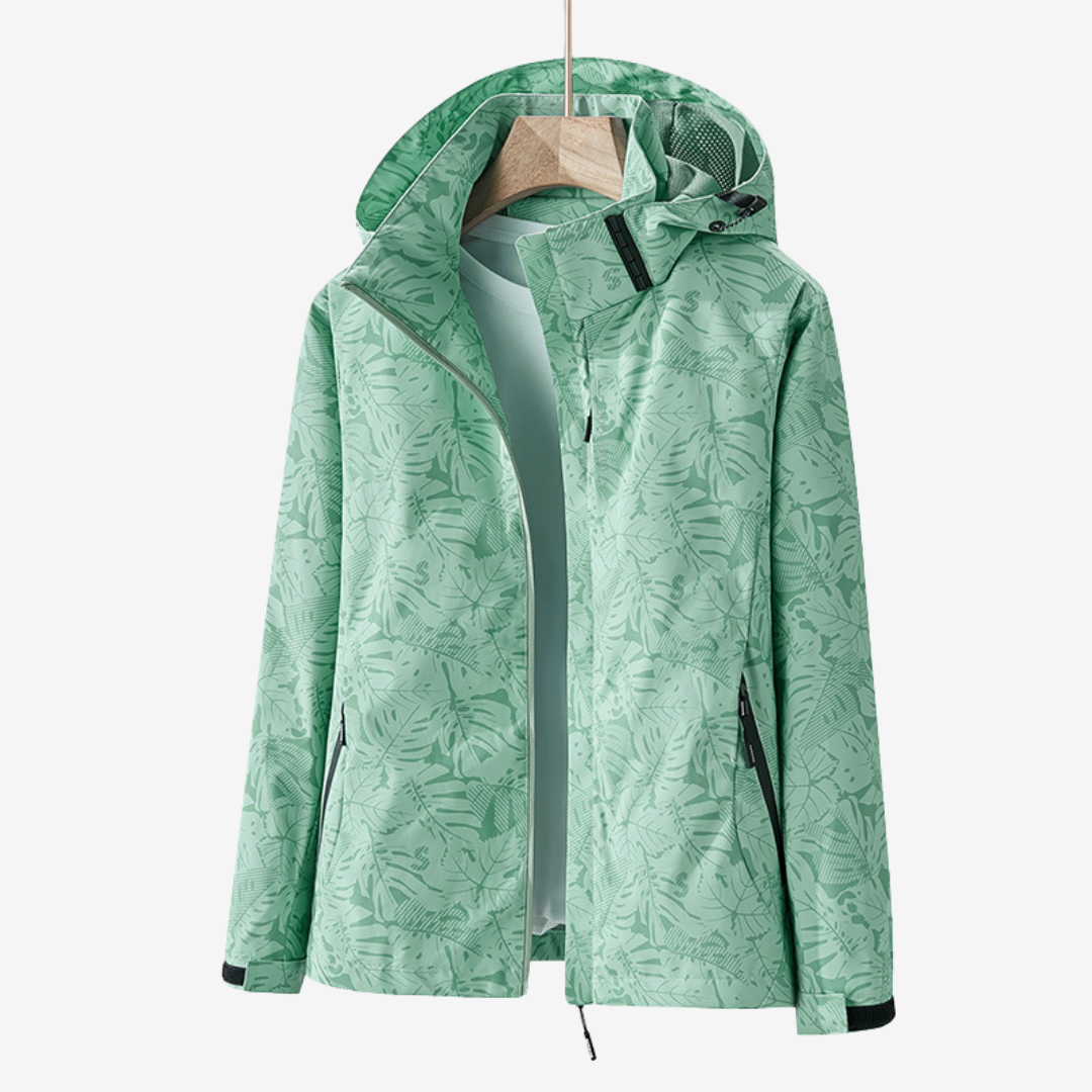 Natalie | Moderne und wetterbeständige wasserdichte Jacke