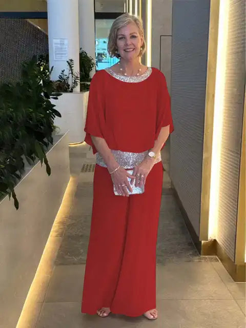 Lena | Elegante completo fluido a due pezzi