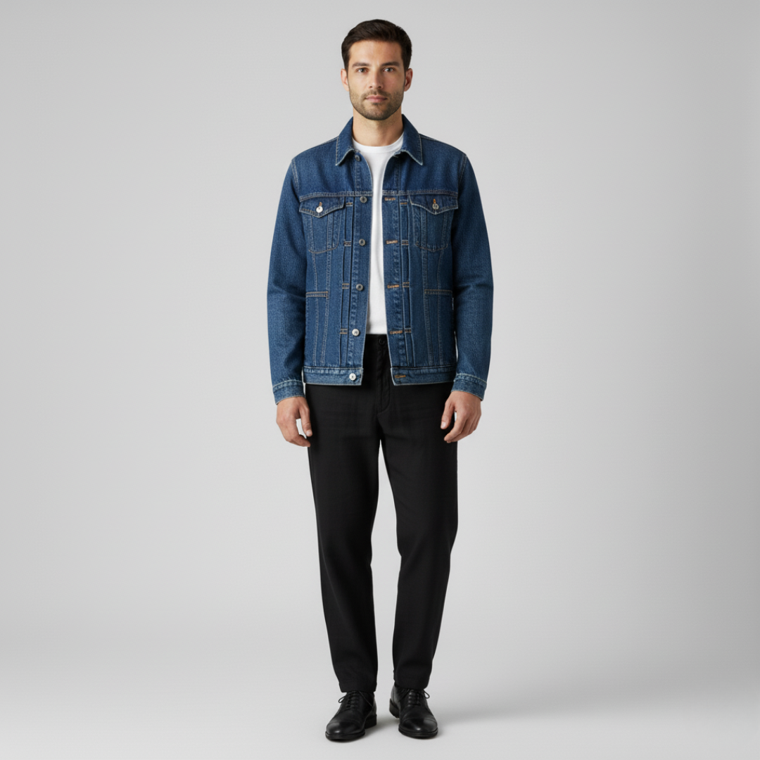 Ethan | Classic Men’s Denim Jacket