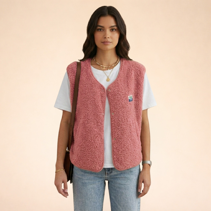 Freya | Stylish Cozy Fleece Vest