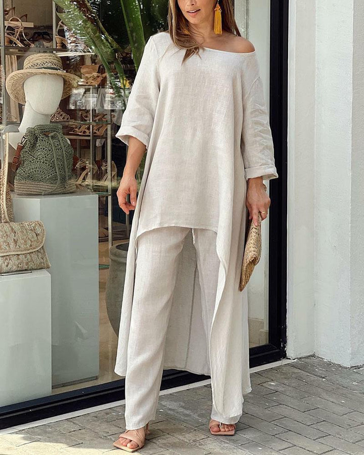 Lily | Elegante e raffinato completo estivo a due pezzi