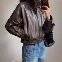Simone | Moderne und vielseitige Kunstlederjacke