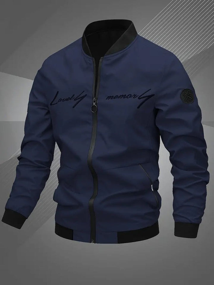 Lucas | Sporty And Lightweight Athletic Bomber Jacket