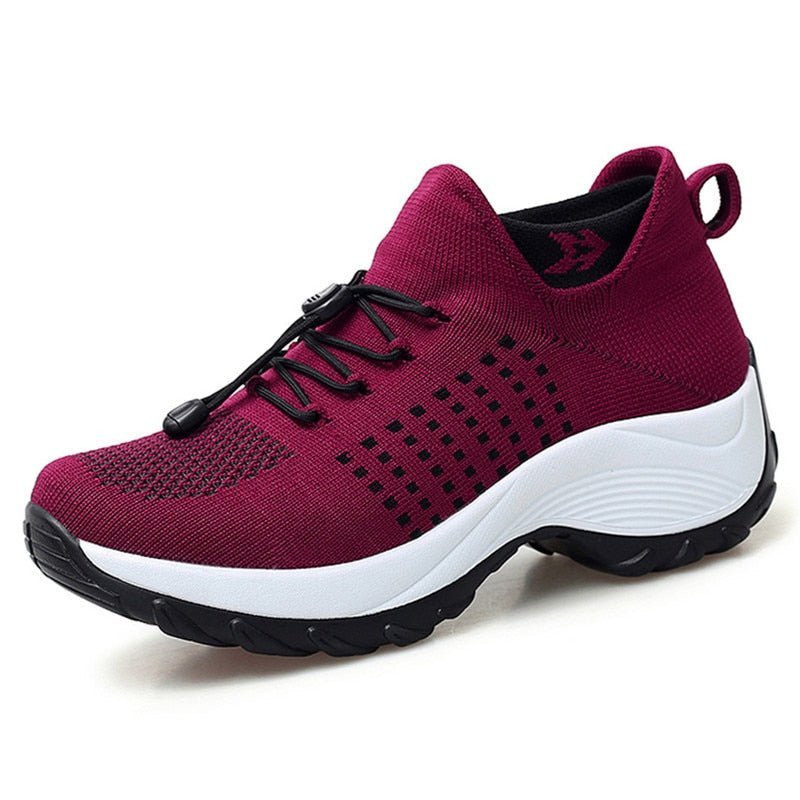 Lena | Orthopedic Sneakers – Comfortable Lace-Up Style for Women