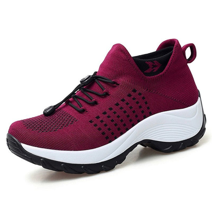 Lena | Orthopedic Sneakers – Comfortable Lace-Up Style for Women