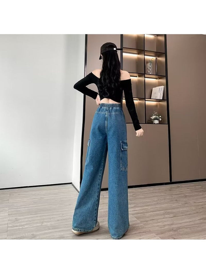 Mandy | Stilvolle Denim-Cargohose für mühelosen Alltagskomfort