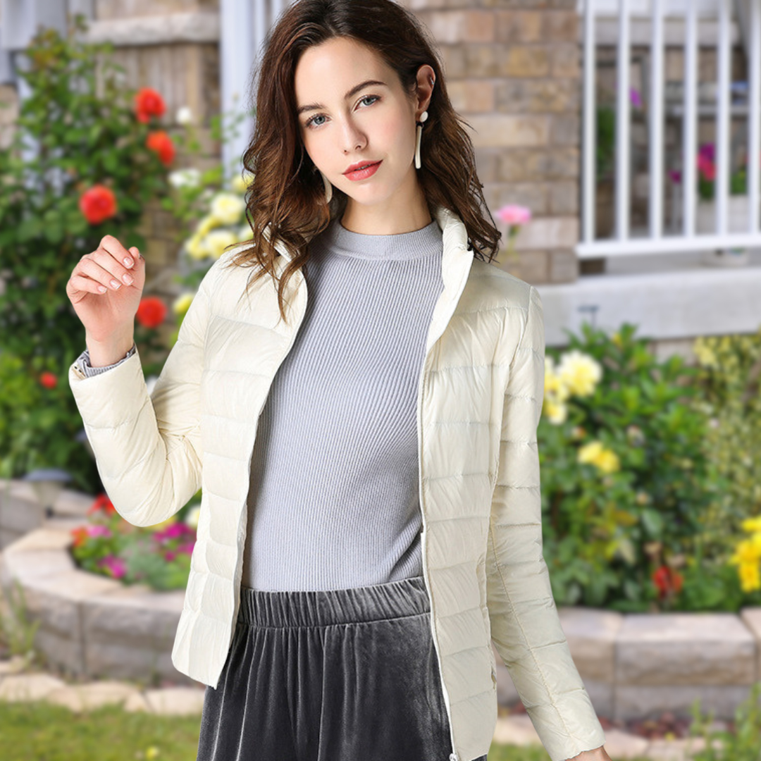 Evie | Elegante leichte gesteppte Steppjacke
