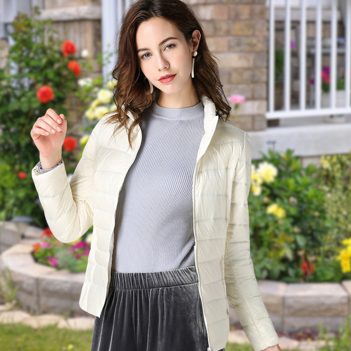 Evie | Elegante leichte gesteppte Steppjacke