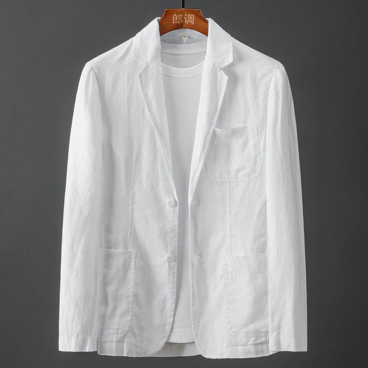 Oliver | Blazer elegante in lino sartoriale