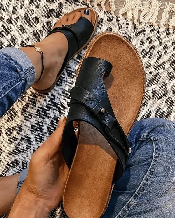 Sophie | Orthopedic Sandals – Stylish Vegan Open-Toe Design for Women