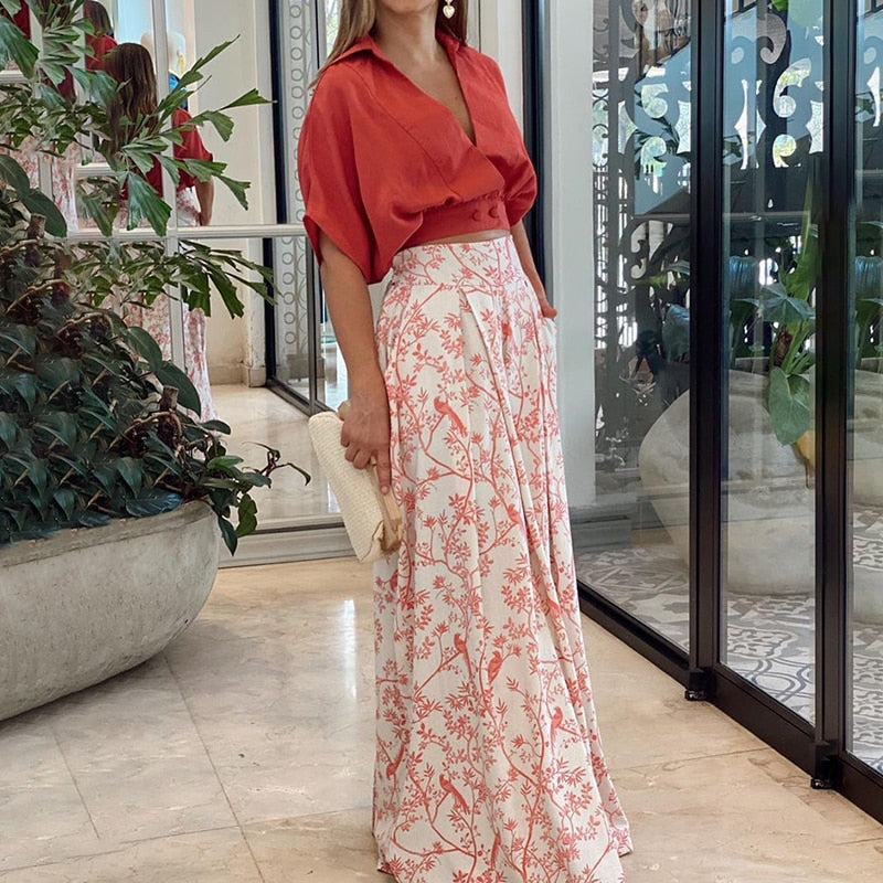 Amelia | Elegantes und raffiniertes zweiteiliges Set