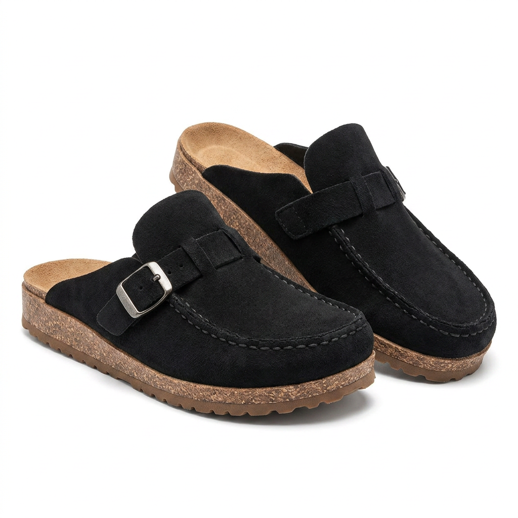 Chedmere | Cushioned Slip-On – Soft Suede Comfort for Women