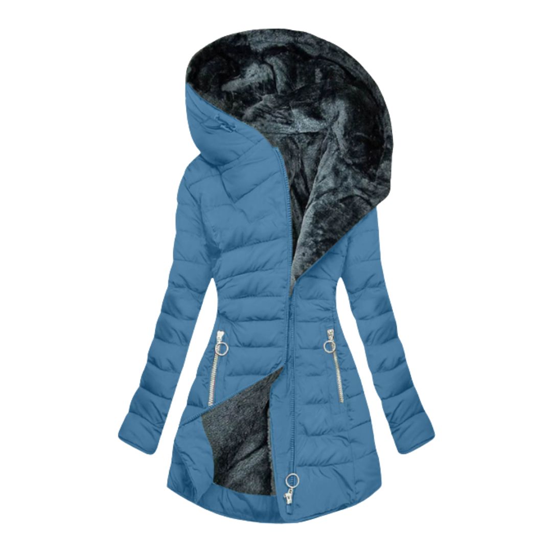 Olivia | Cozy And Waterproof Long Winter Jacket